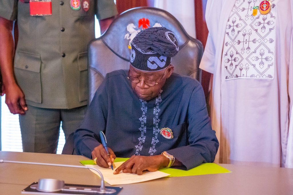 Tinubu to sign tax reform bills into law on Thursday
