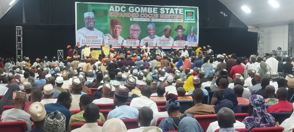 Opposition coalition adopts ADC in Gombe