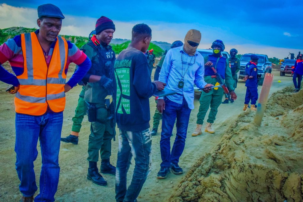 NSCDC mining marshals seal illegal lithium mine in Kebbi over alleged ₦1.43tr theft