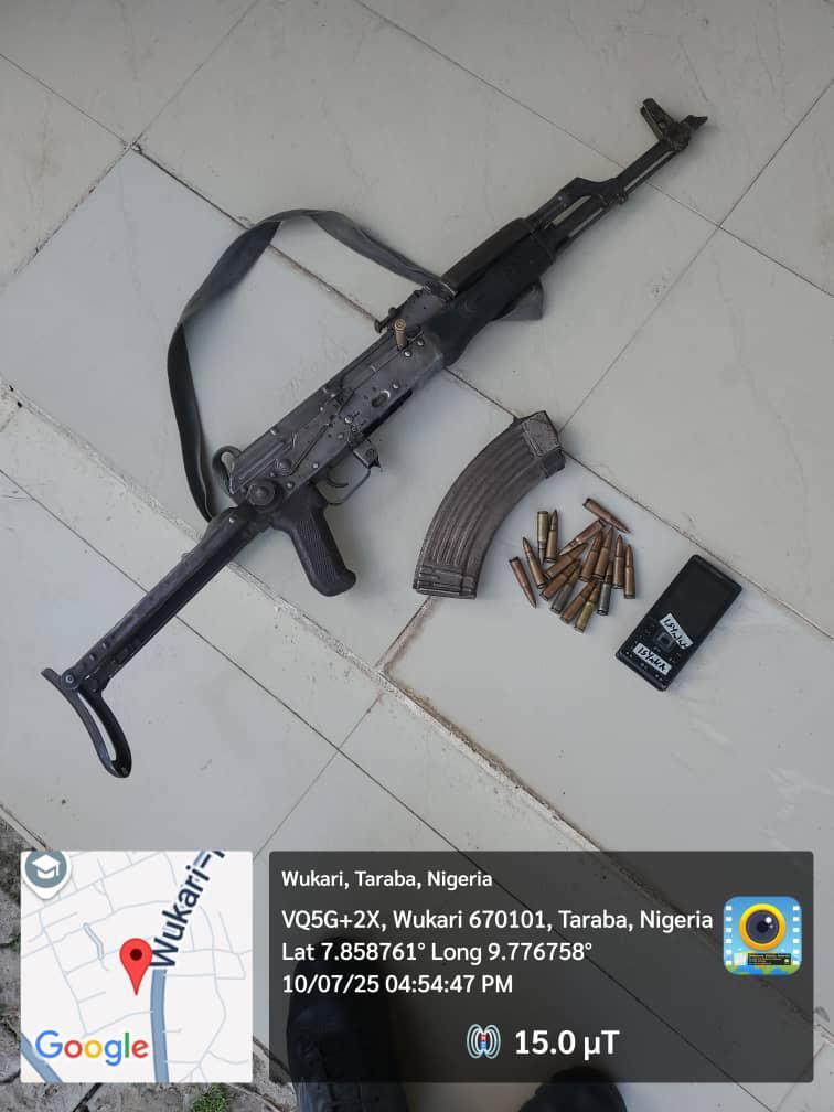 Troops dismantle gunrunning syndicate, nab two in Taraba