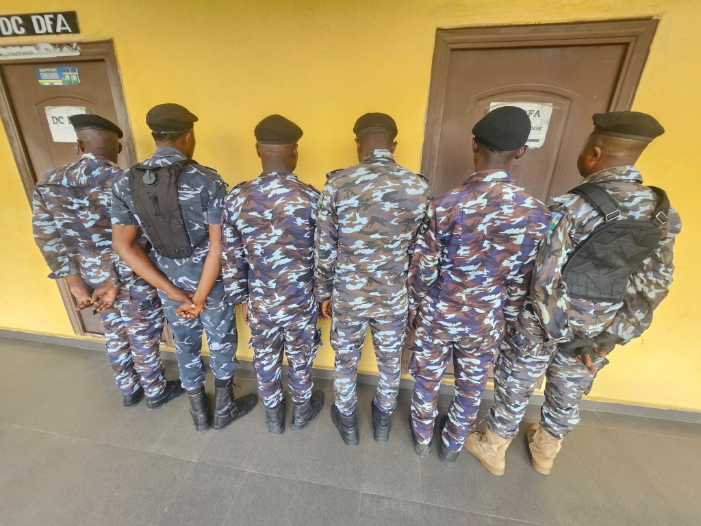 Police detain officers for assaulting man in Delta