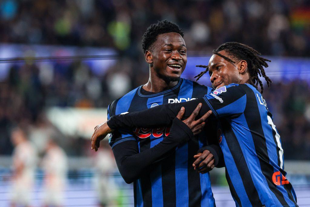 Ghanaian winger plays down Lookman replacement talks, looks up to Atalanta star