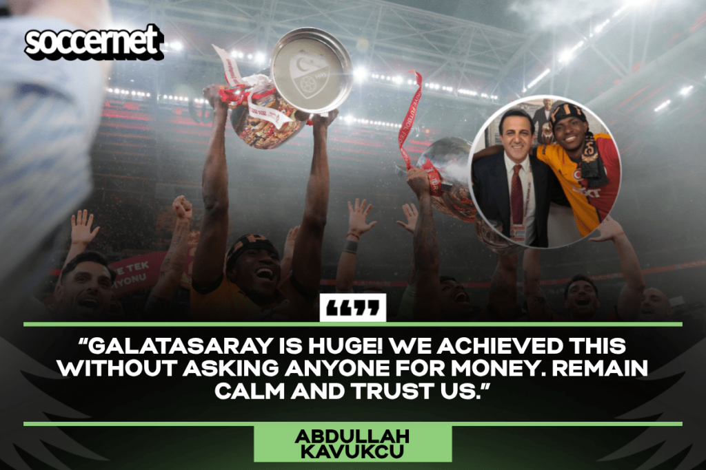 “We asked no one for money” – Galatasaray chief stuns critics with €75M Osimhen deal