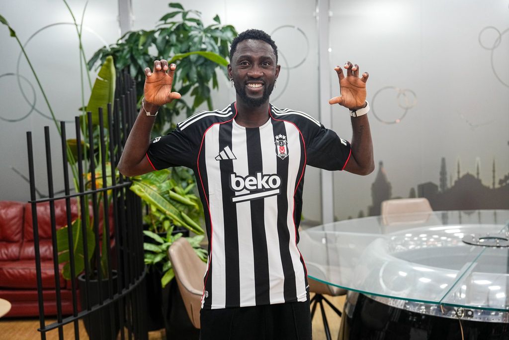 Photos: Nigeria’s Wilfred Ndidi joins former Chelsea and Milan star in first Besiktas training