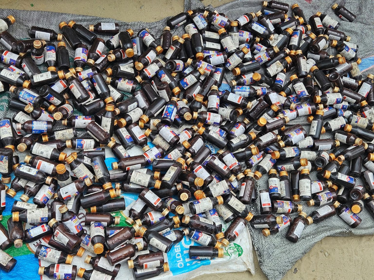 Police raid drug baron’s hideout, recover illegal consignment in Delta