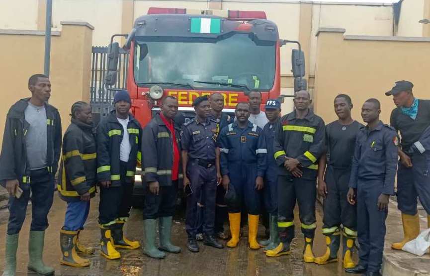 FFS fight Jabi Lake Mall blaze, saves goods worth billions