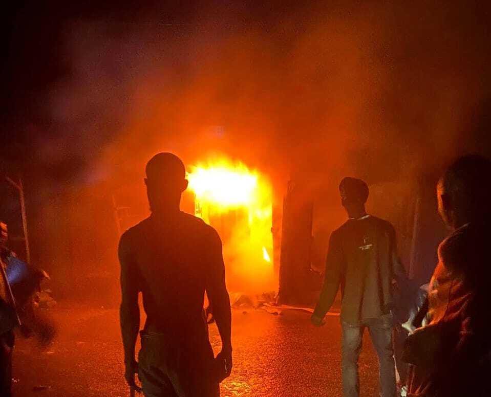 Calabar traders count losses as fire guts Bedwell Market shops