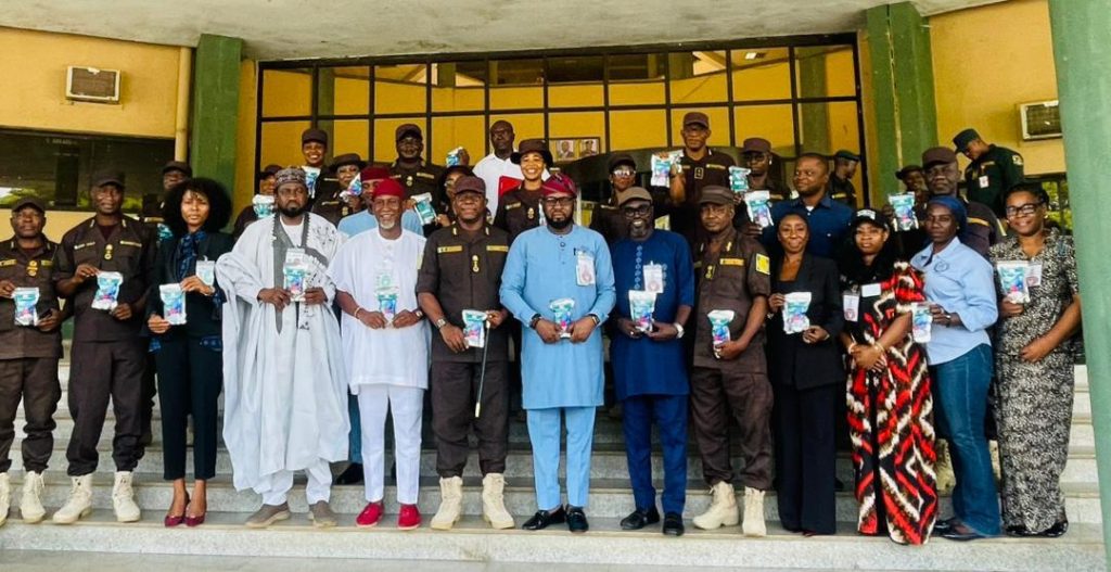 NMA, foundation donate sanitary pads to female inmates