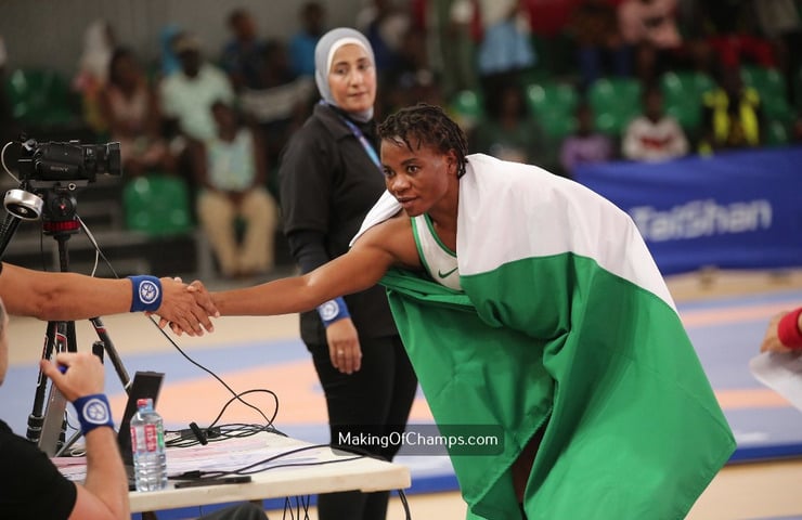 Team Nigeria Wins Gold in Wrestling & Athletics at Riyadh 20