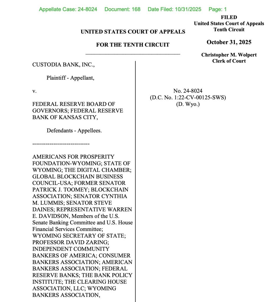 Fed Crushes Caitlin Long’s Crypto Bank’s 5-Year Bid for Master Account