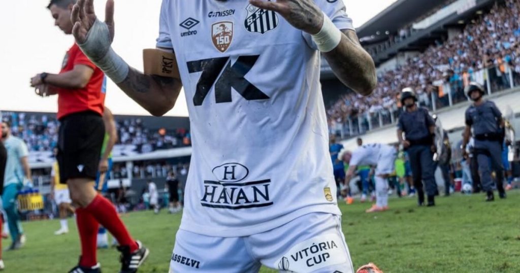 Injured Neymar leads Santos in dramatic relegation escape