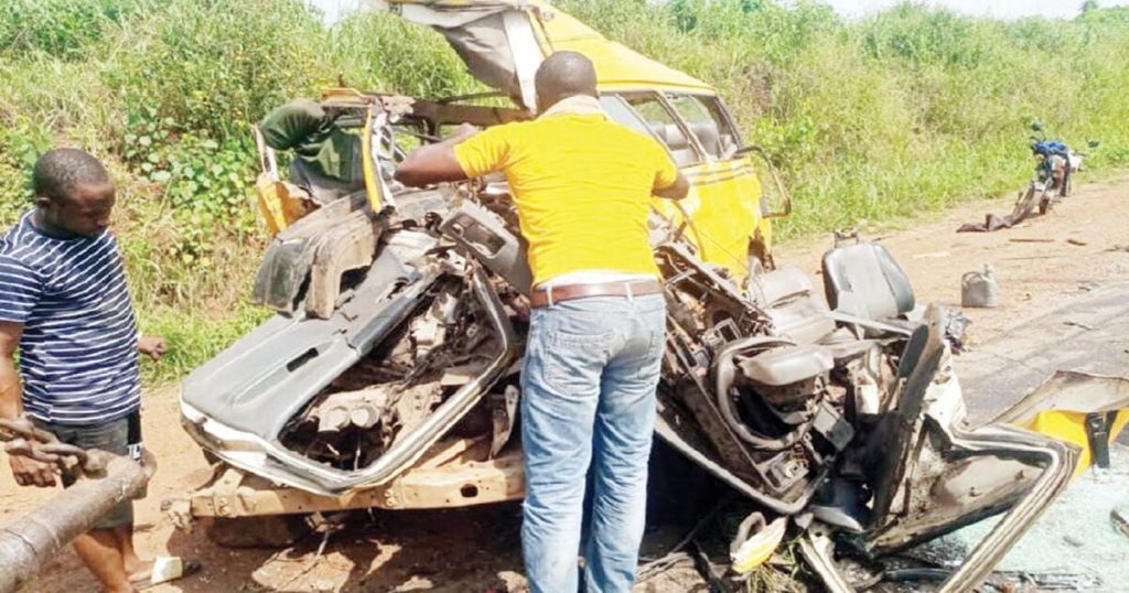 Two die in Ogun bus, truck collision on Sagamu Expressway