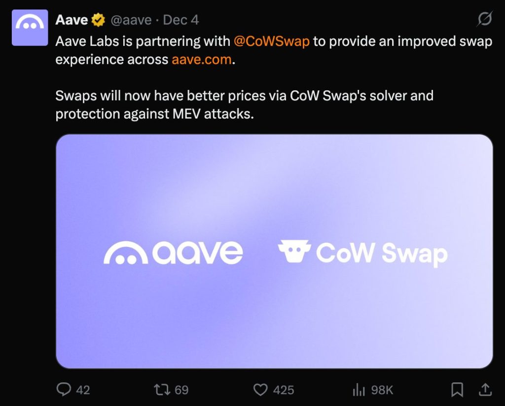 Aave Labs Accused of Breaking Trust After Unilateral Vote Push