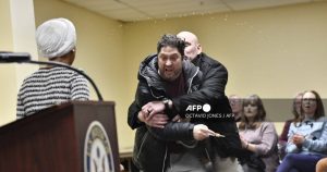 Ilhan Omar attacked with syringe at Minneapolis town hall