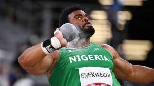 Enekwechi Wins Orlen Cup Shot Put in Season Opener