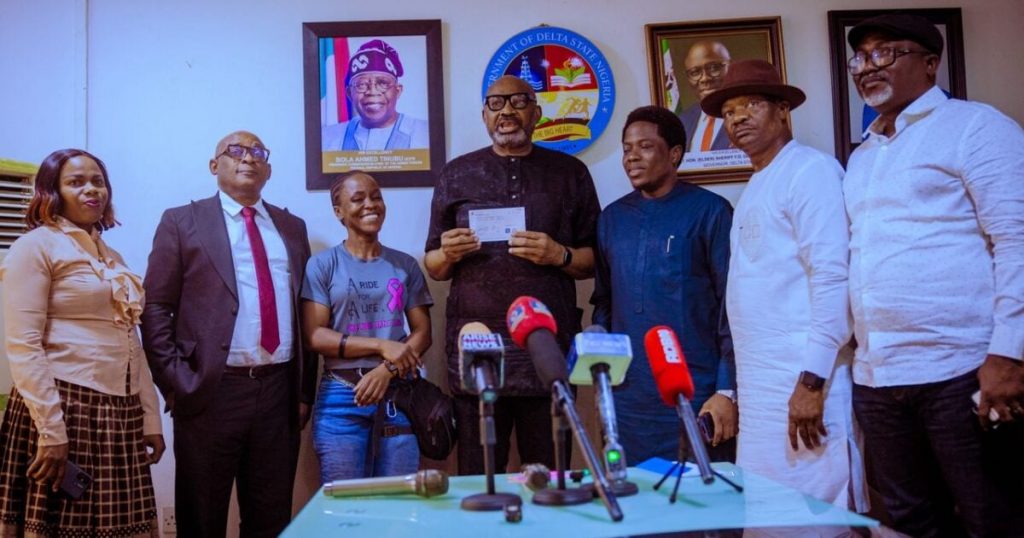 Delta Donates N10m to Support Cancer Treatment Initiative