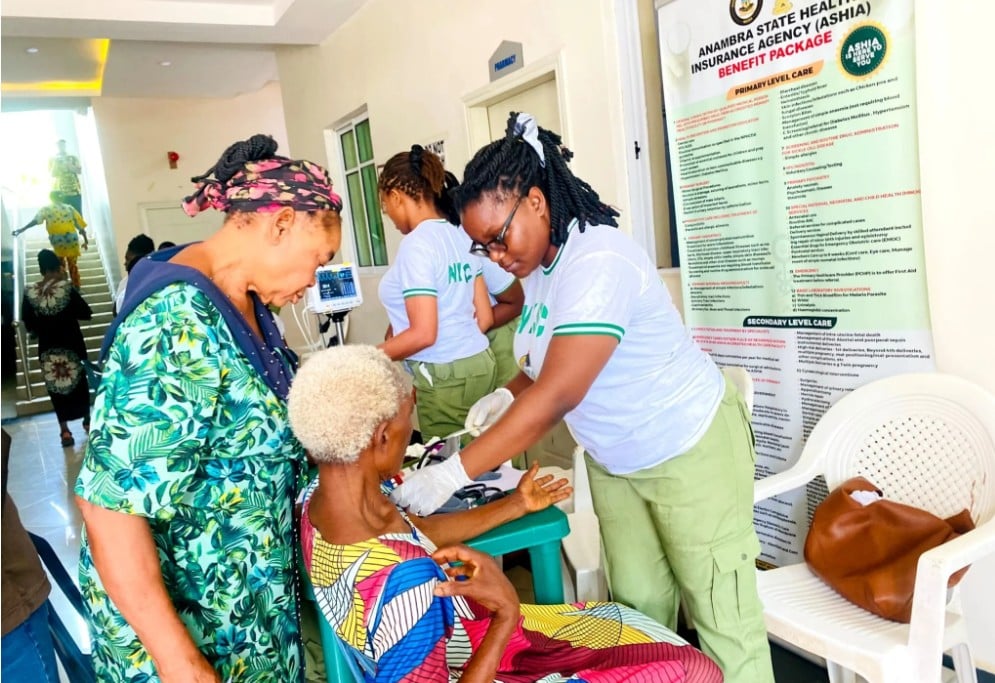 Anambra residents benefit from NYSC health care initiative for rural dwellers