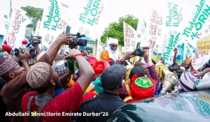 AbdulRazaq, Emir of Ilorin lead thousands
