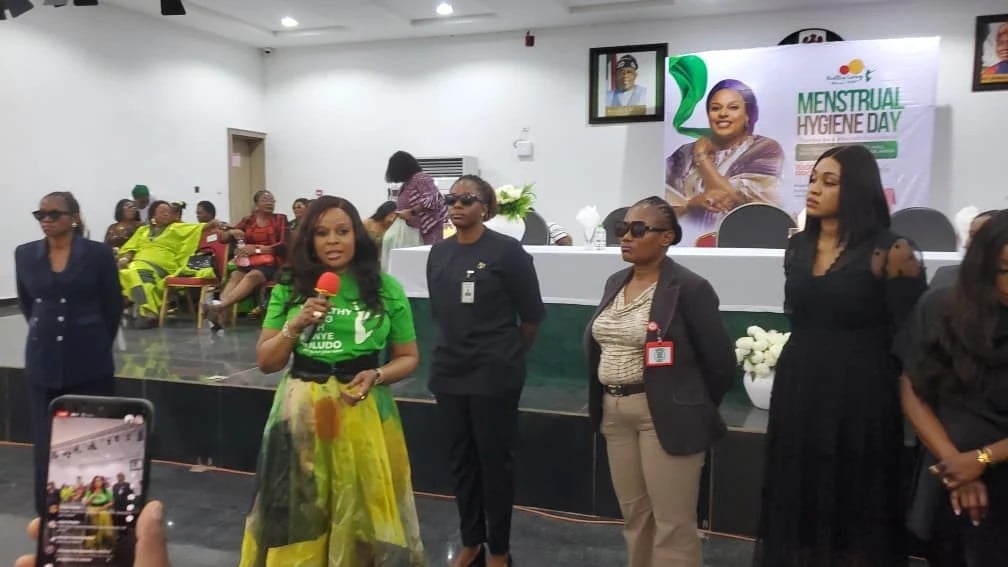 Anambra first lady promotes menstrual hygiene, distributes sanitary pads to schoolgirls