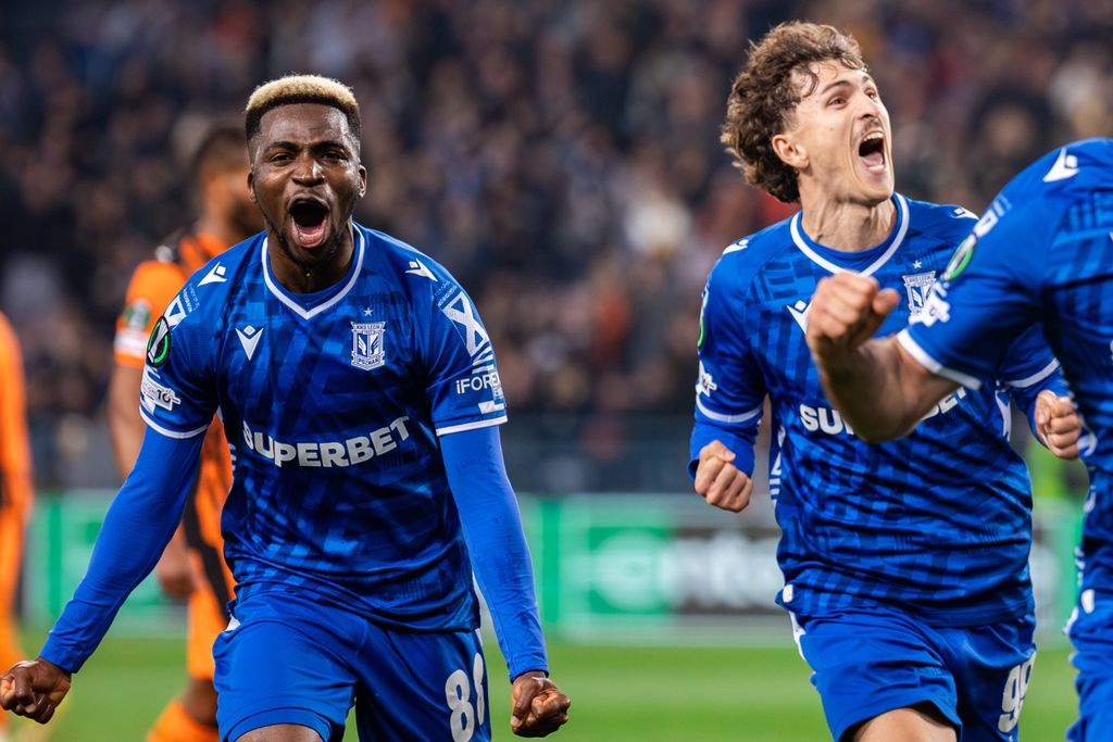Taofeek Ismaheel: Lech Poznań star becomes first Nigerian to win Polish title in 26 years