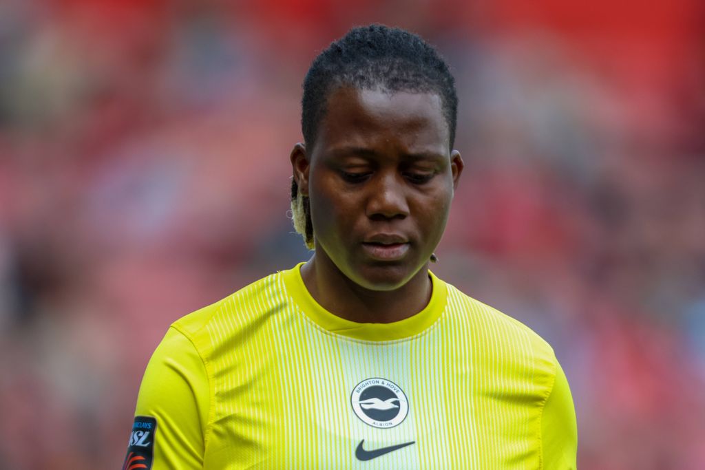 Super Falcons GK Nnadozie avoids ugly record as Man City beat Brighton to FA Cup title