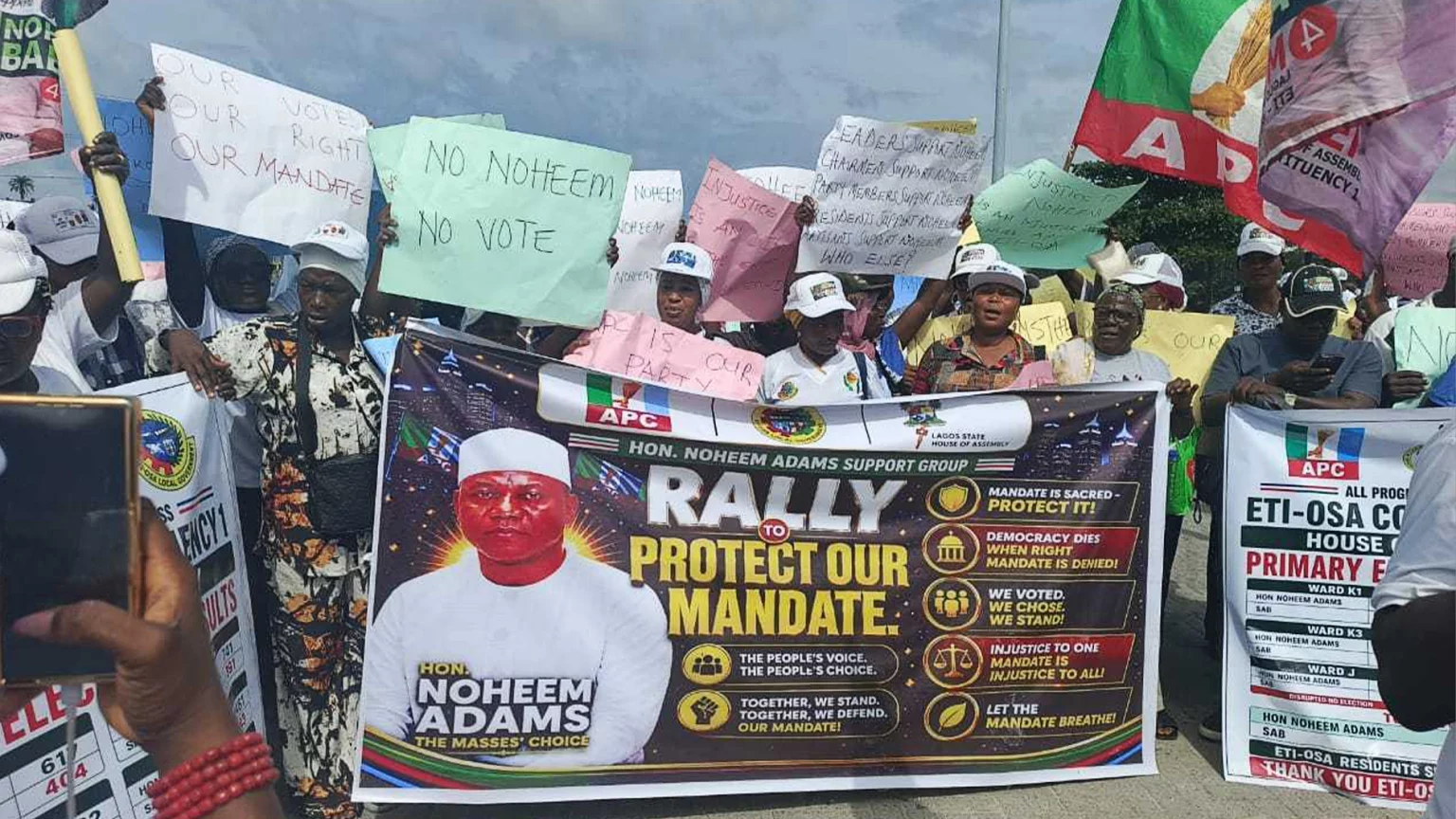 Eti-Osa Stakeholders Appeal to Tinubu Over Noheem Adams’ 6,000-Vote Win