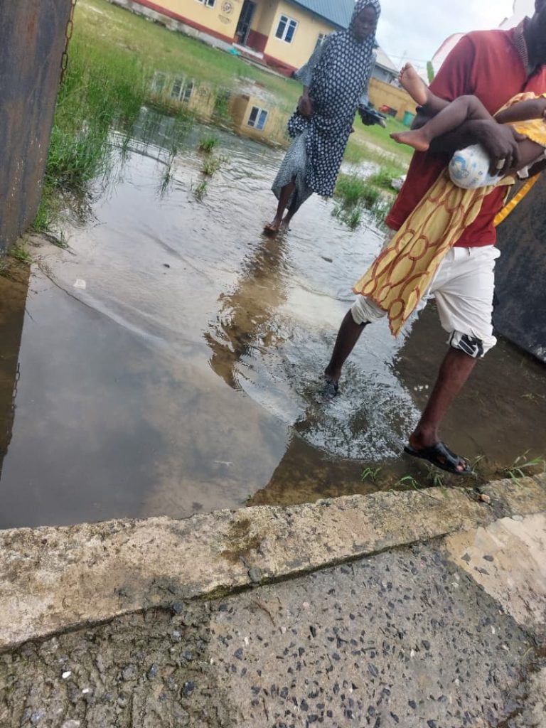 Babies miss immunisation as floods cut off access to Lagos PHCs