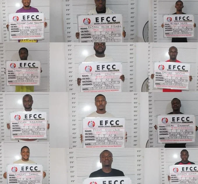 Court Jails 12 in Delta for Spraying Currency