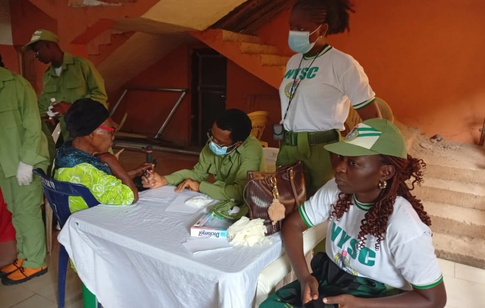 NYSC begins free medical outreach in Abia community