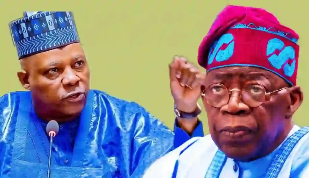 Tinubu presents Shettima APC VP nomination certificate