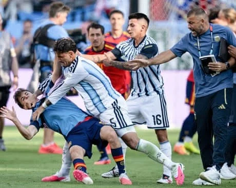 FIFA Probes Post-Match Scuffle After Spain’s World Cup Win