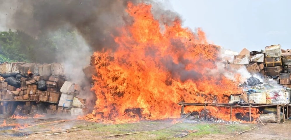 NDLEA destroys N301bn cocaine, heroin, others in Lagos