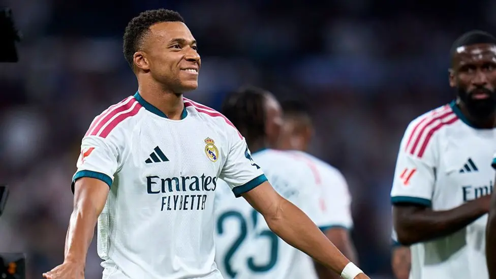Mbappe scores twice as Madrid thrash Rayo Vallecano 4-1