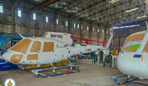 NAF gets five new helicopters for anti-terror operations