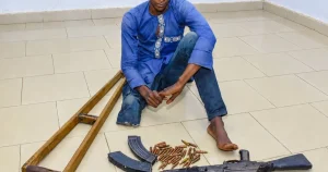 Police arrest suspected gun-runner with AK-47s in Kwara