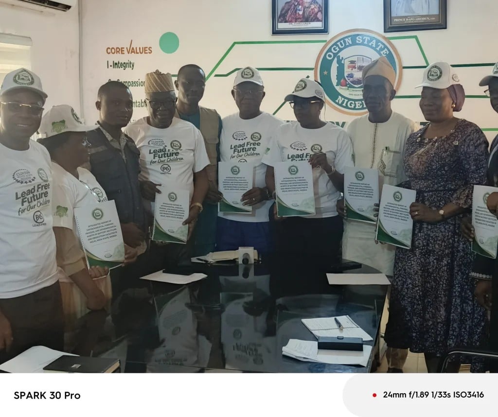 Ogun unveils Ogijo lead pollution assessment report