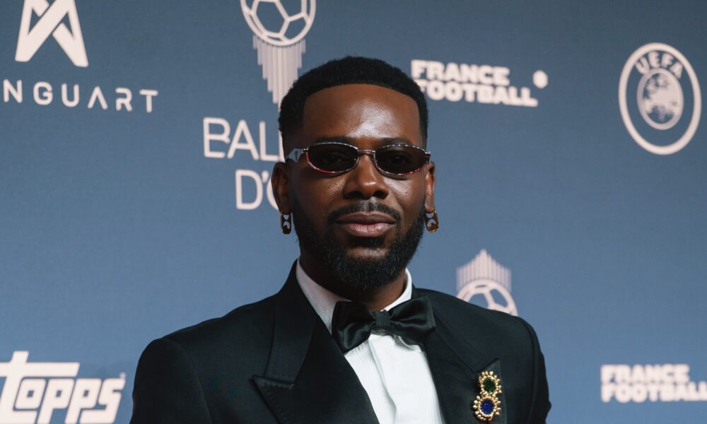 Adekunle Gold Brings Black-Tie Style & Afrobeats to the Ballon d’Or