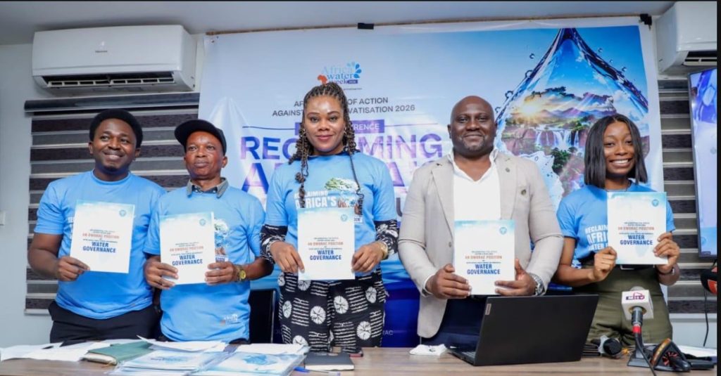 Coalition rejects privatisation of Africa’s public water systems