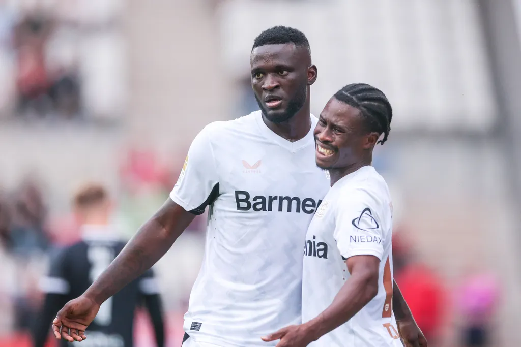 Angry Super Eagles ace Boniface storms down tunnel at Mainz