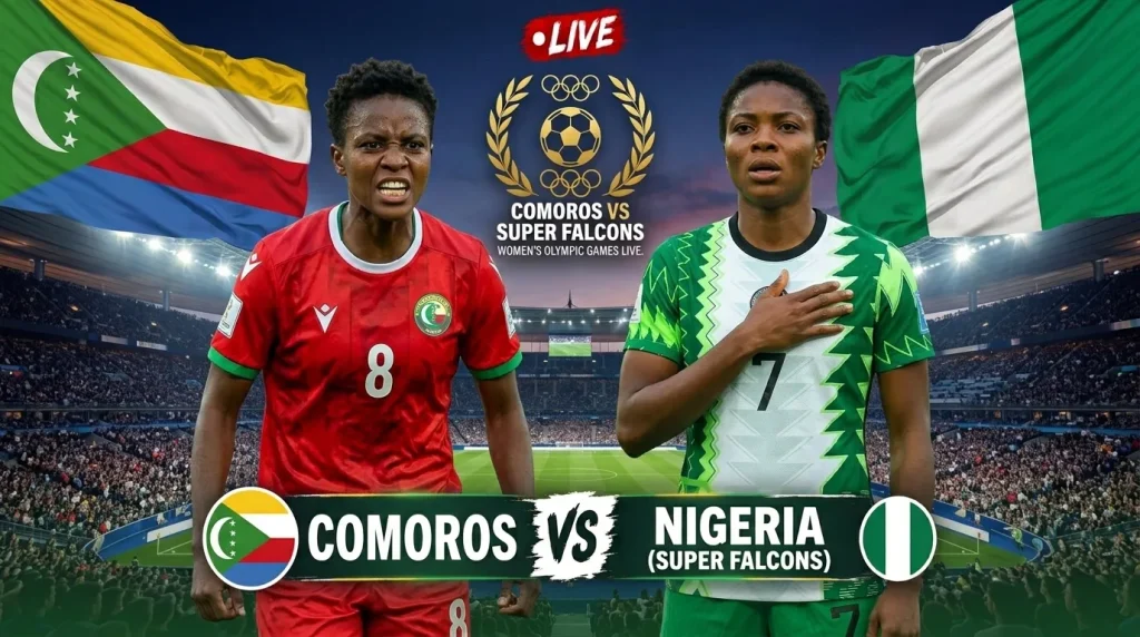 Comoros vs Super Falcons – Score, goals & updates